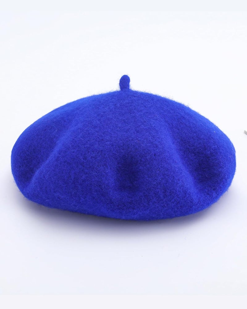 CKYPTFK Beret Hats for Women Holiday Wool French Style-Black/Red Church Hat-Clueless Outfit & Men's Beret - Image 2